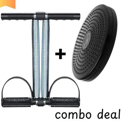 Twister Exercise Machine & Tummy Trimmer | Home Gym Fitness Equipment Set (Double Spring)