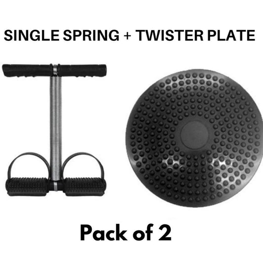 Compact Tummy Twister - 2 Pcs Easy-To-Use Set for Travel and Storage