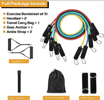 Resistance Exercise Band, Pack Of 11